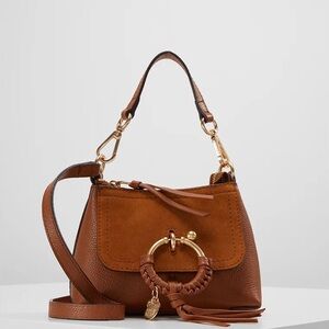 See By Chloé Joan Mini Bag in Caramello | Brown Leather Crossbody Bag